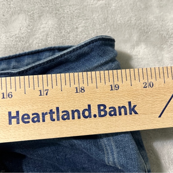 Judy Blue Jeans Womens 3XL Skinny Fit Distress Med Wash Blue 30” Inseam Mid Rise - Picture 5 of 13